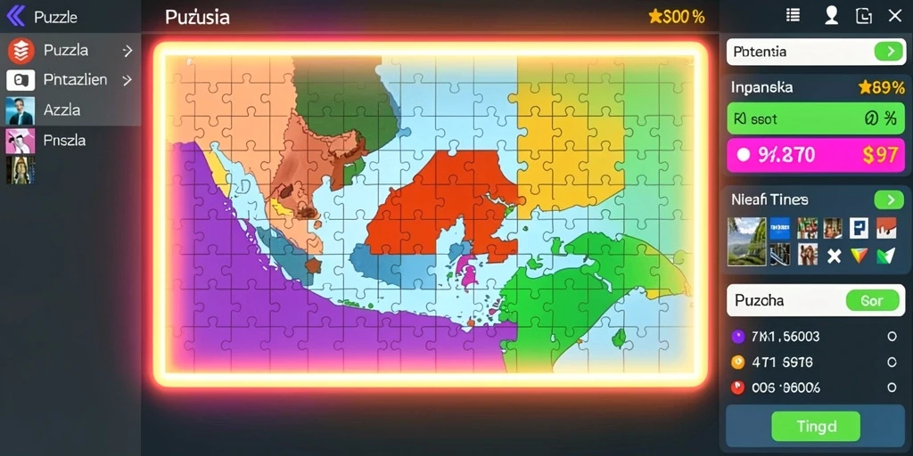 petirrp - Screenshot menunjukkan misi menantang di level tinggi.